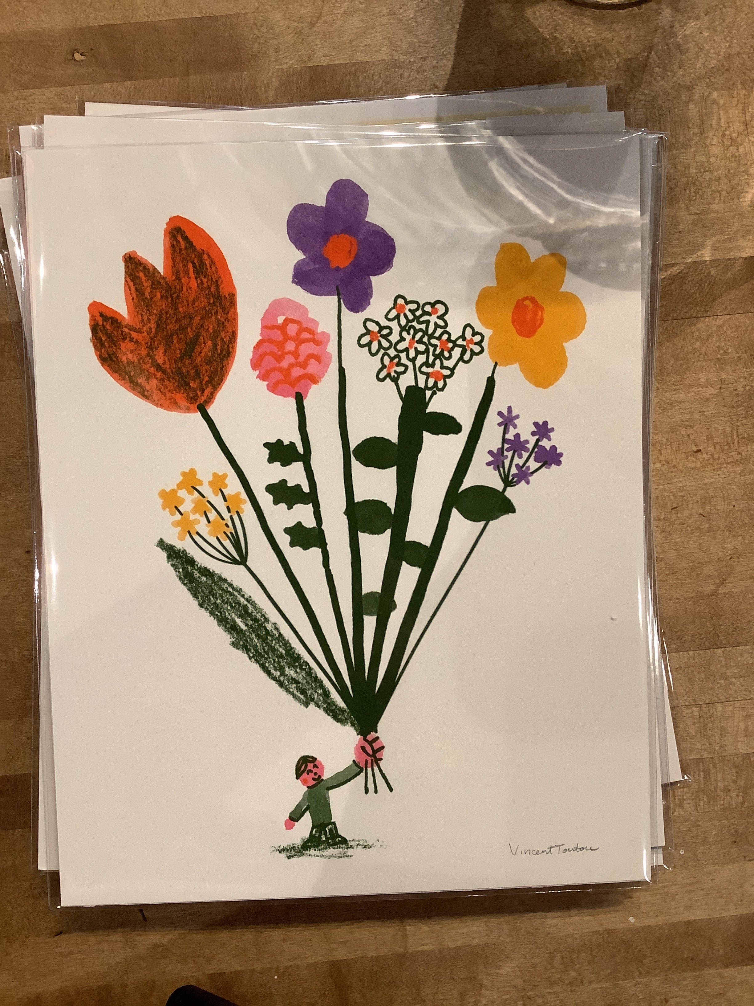 Affiche / TOUTE - Gros bouquet - 12x16