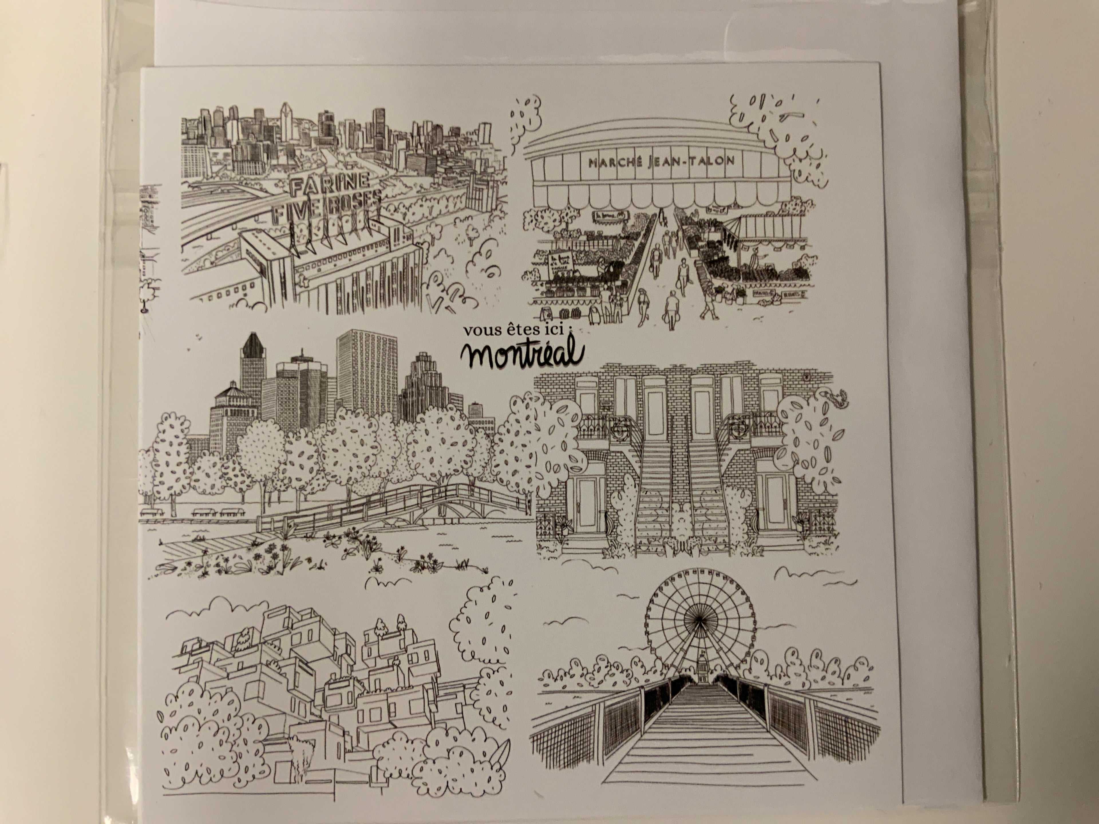 Map / Marthes Workshop - You are here: Montreal