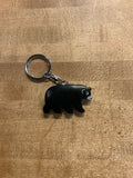Keychain / Royal Sales - Black Wooden Bear