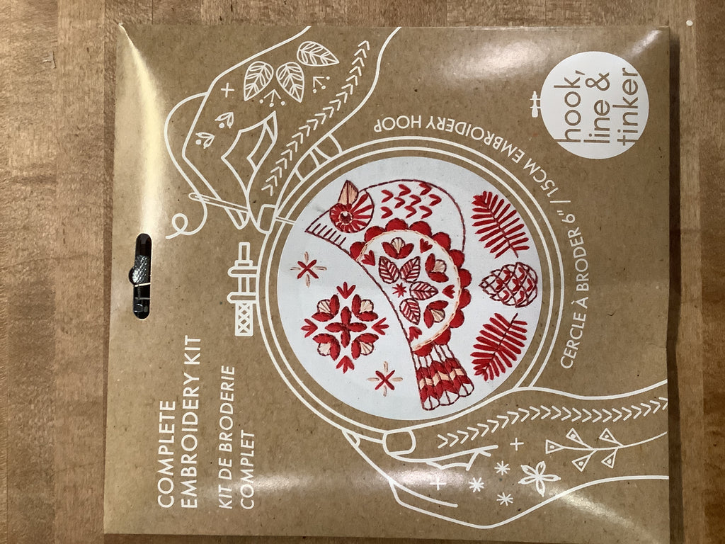 Embroidery Kit / Hook Line Tinker - Small