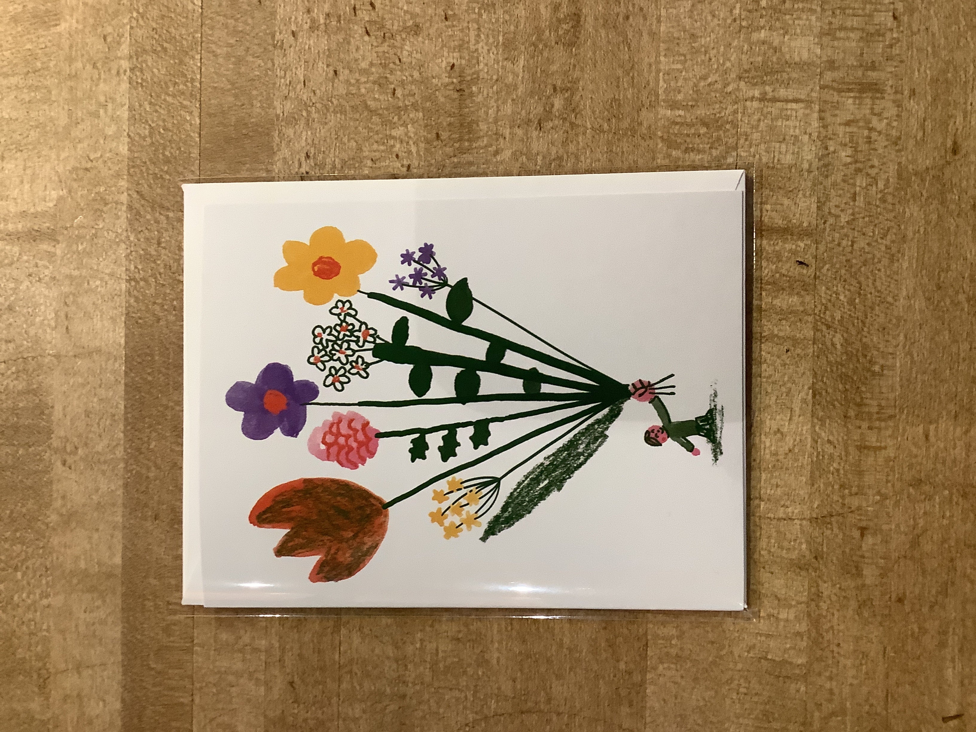 Carte  / TOUTE - Gros bouquet
