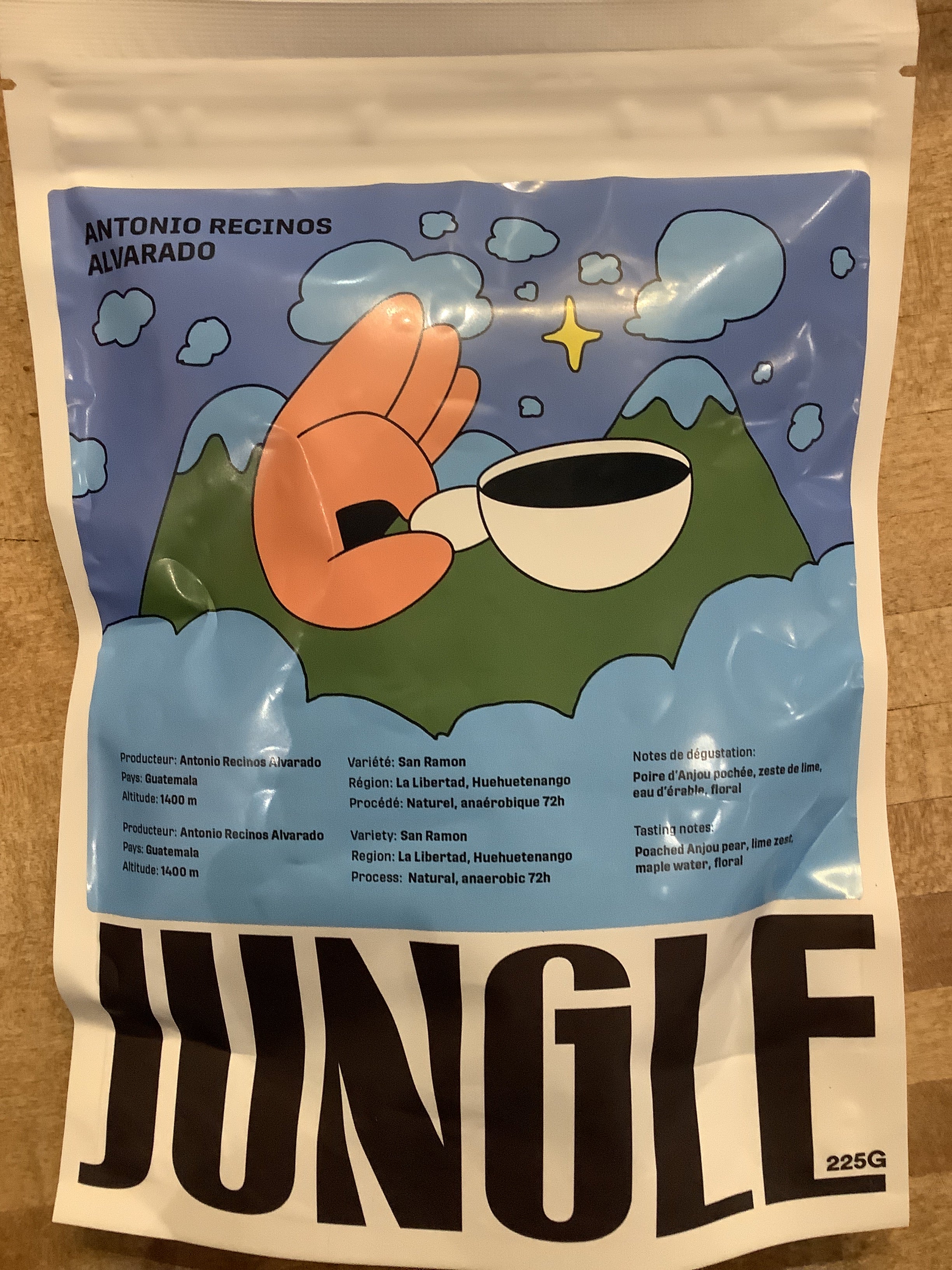 Coffee / Jungle - Antonio Recinos Alvarado - 225 g