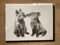 Carte / Le Nid - Bébés renards