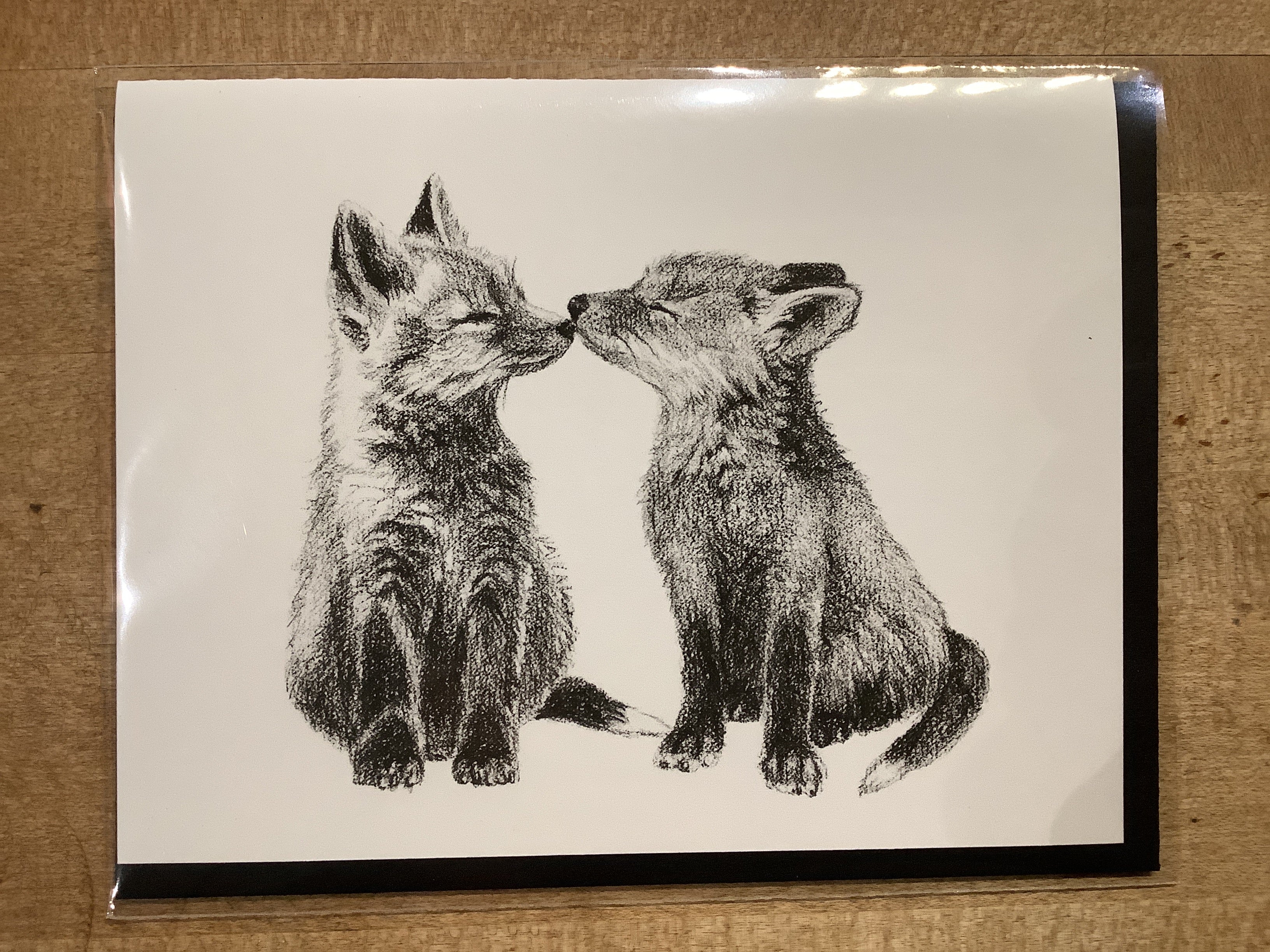 Carte / Le Nid - Bébés renards