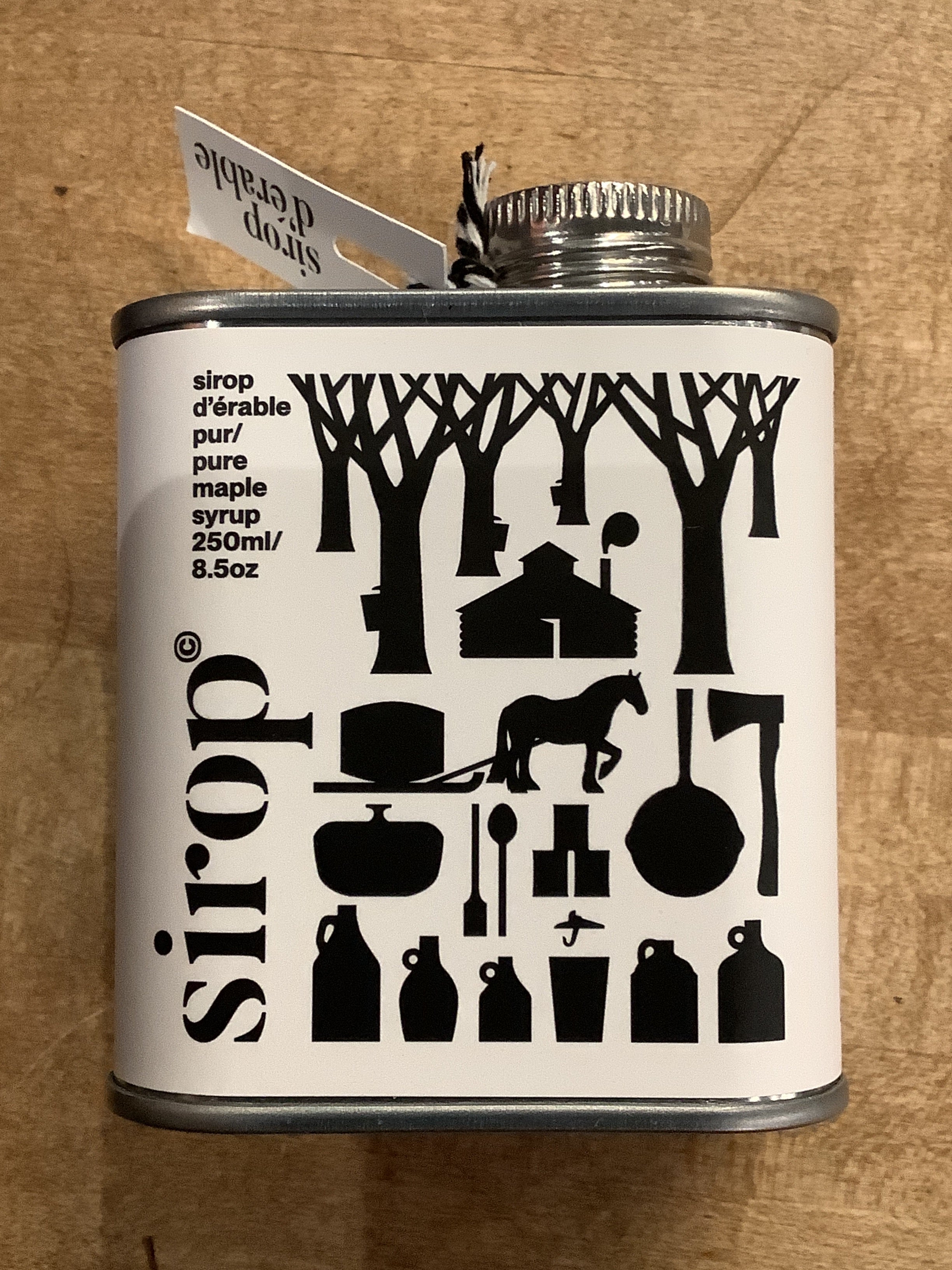 Maple Syrup / Barbara Jacques - Can of syrup - 250ml