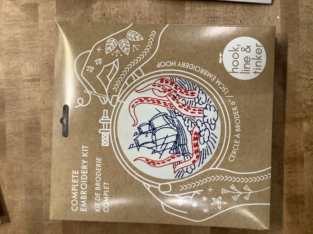 Embroidery Kit / Hook Line Tinker - Small