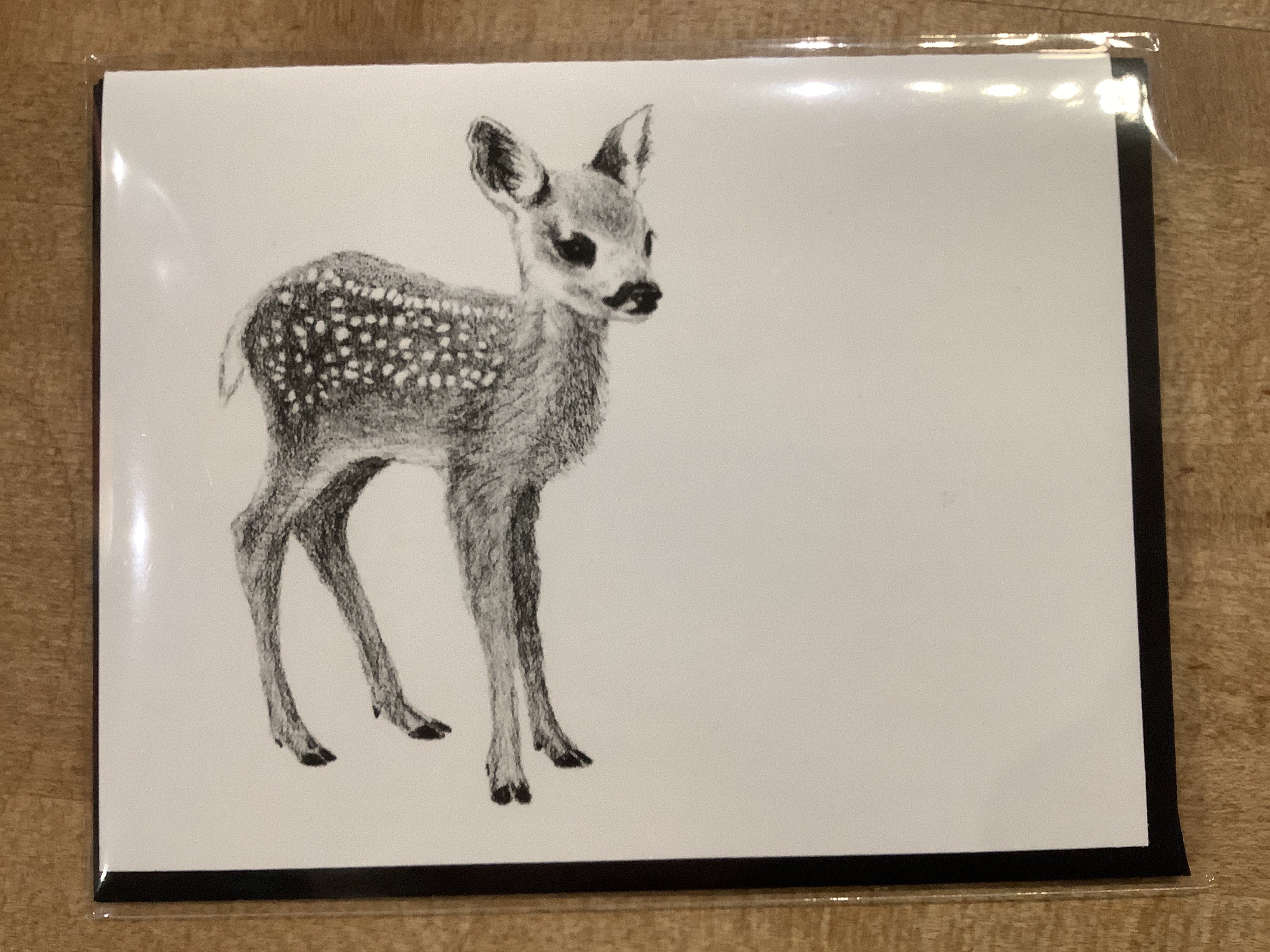 Carte / Le Nid - Bébé Faon